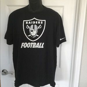 NFL Men’s Raiders XXL Nike Tee shirt EUC